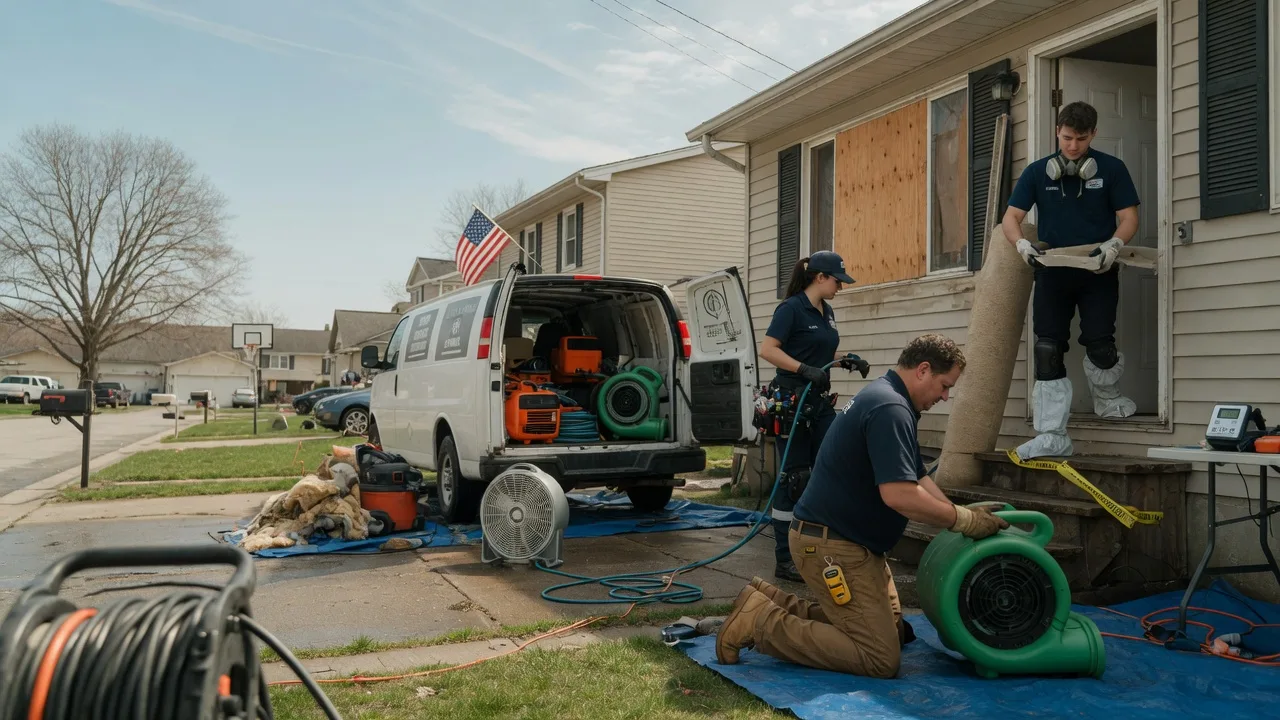Water Damage Restoration in Spicer, MN near me